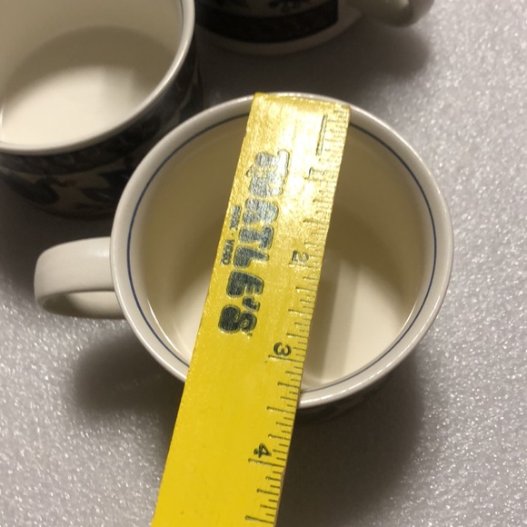 Mikasa Intaglio Arabella Cups Mugs - Set of 4 Cups - Picture 10 of 11